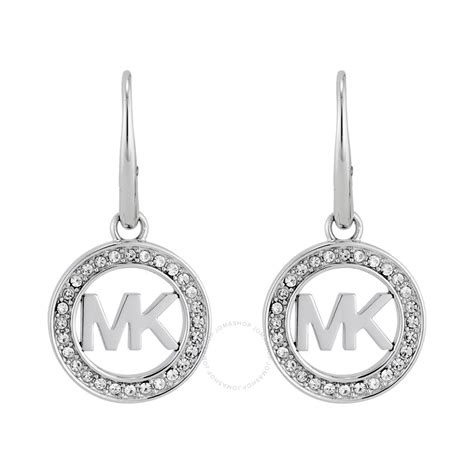 michael kors ohrringe silber|michael kors earrings for women.